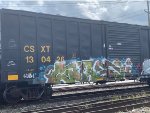 Nicely tagged boxcar signed by Track Cat Karso